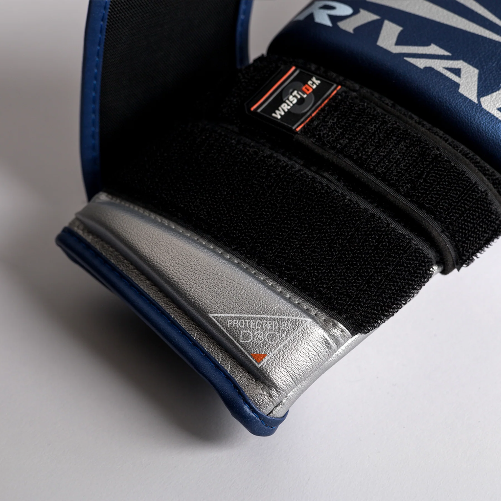 Rival Sandsackhandschuhe RB100 Professional, Blau-Silber
