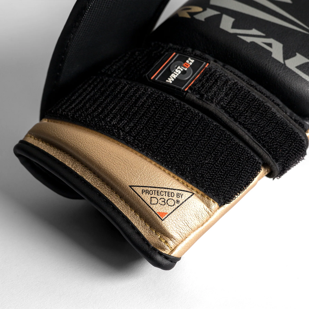 Rival Sandsackhandschuhe RB100 Professional, Schwarz-Gold