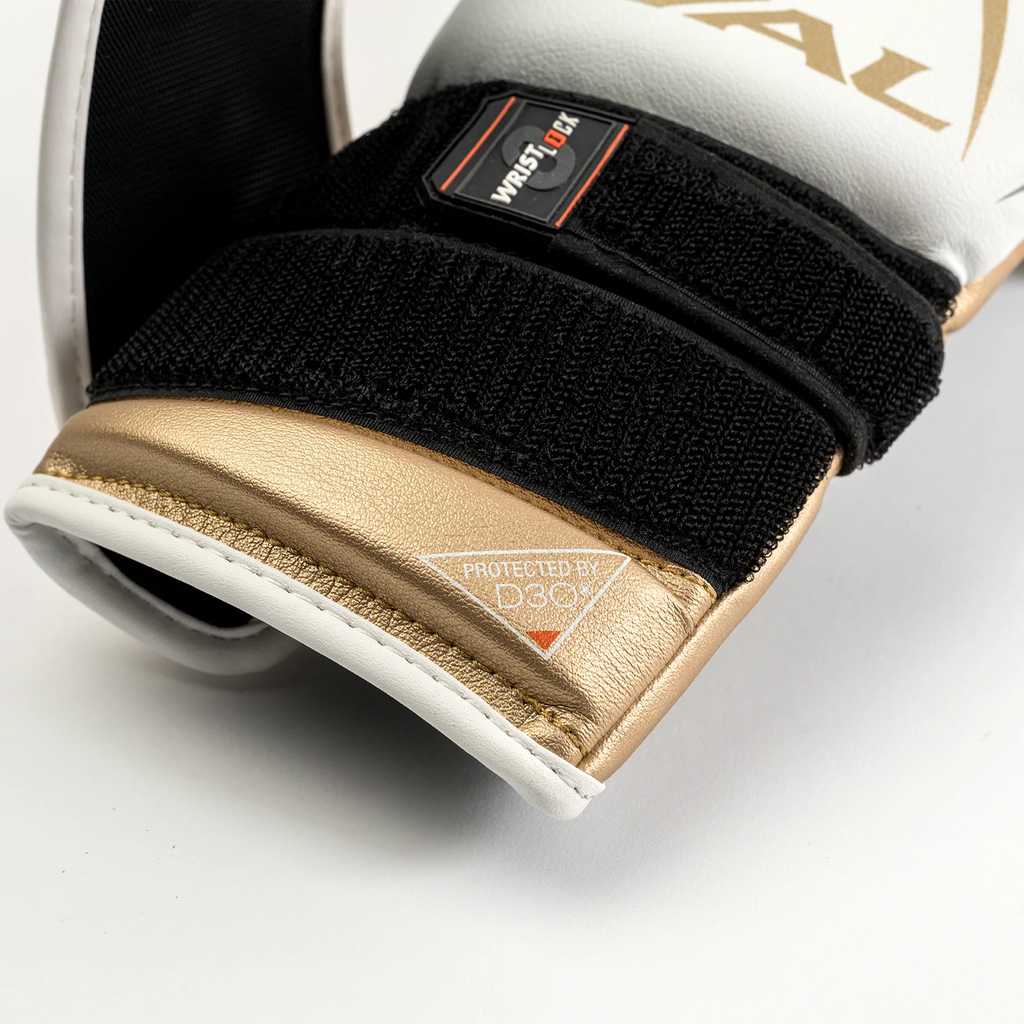 Rival Sandsackhandschuhe RB100 Professional, Weiß-Gold