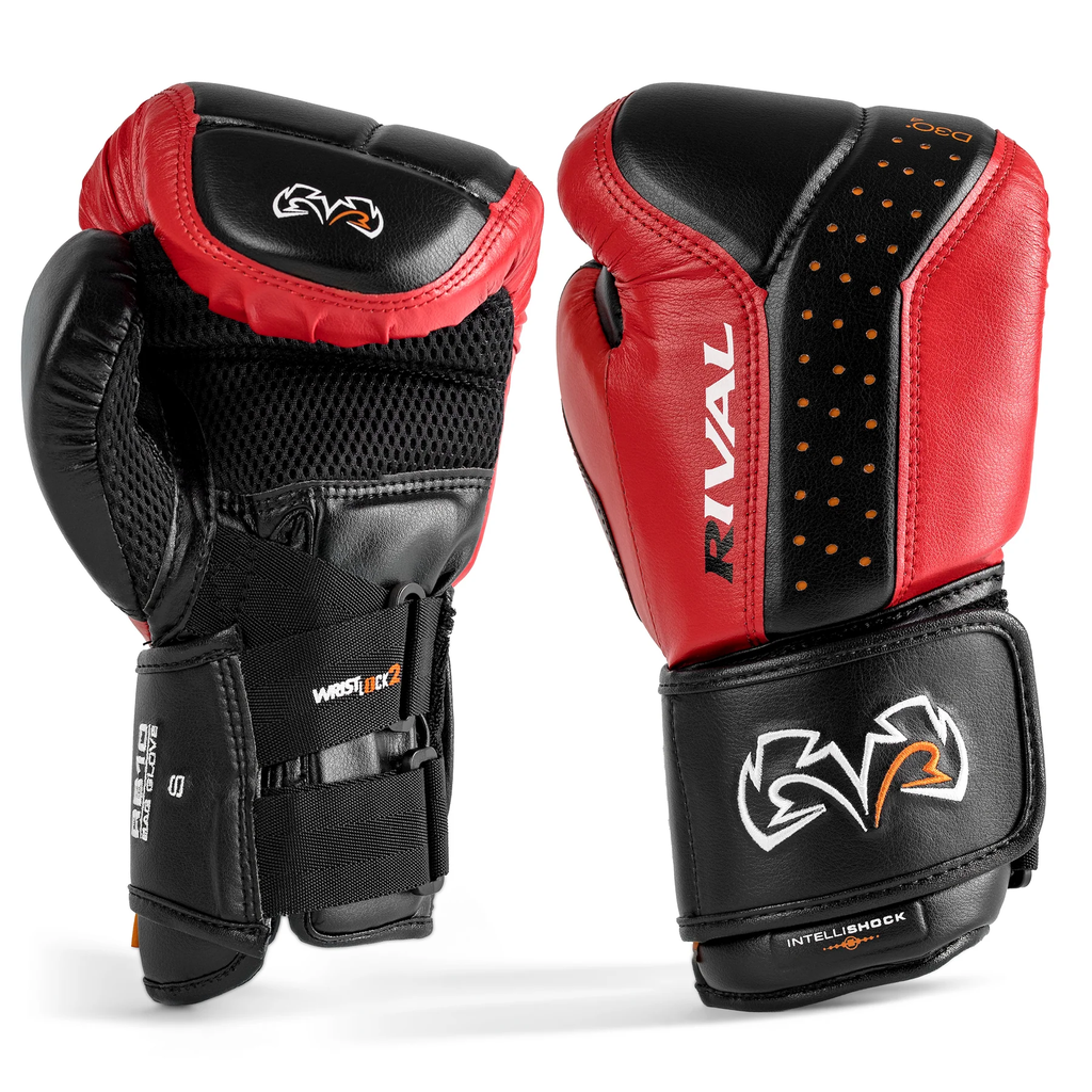 Rival Sandsackhandschuhe RB10 Intelli-Shock, Rot