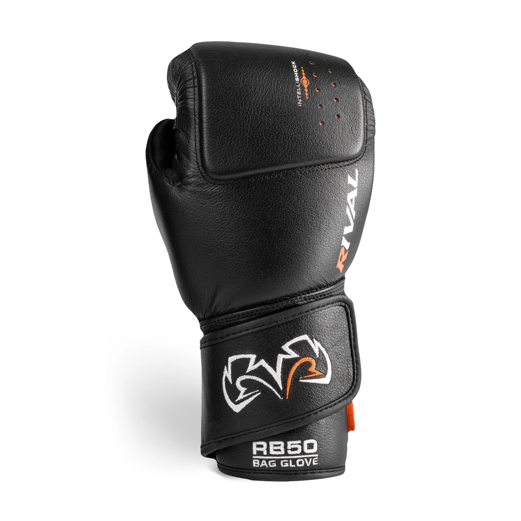 Rival Sandsackhandschuhe RB50 Intelli-Shock Compact, Schwarz