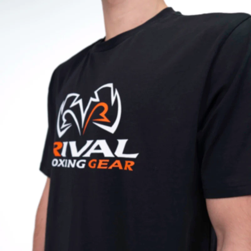 Rival T-Shirt Corpo mit Spandex, Schwarz