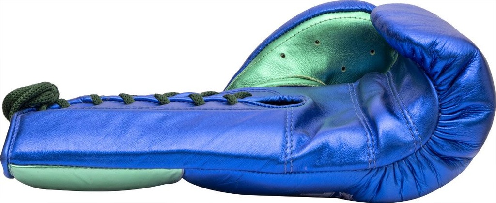 Top Ten Boxhandschuhe Pro MX Fight mit Schnürung, Blau