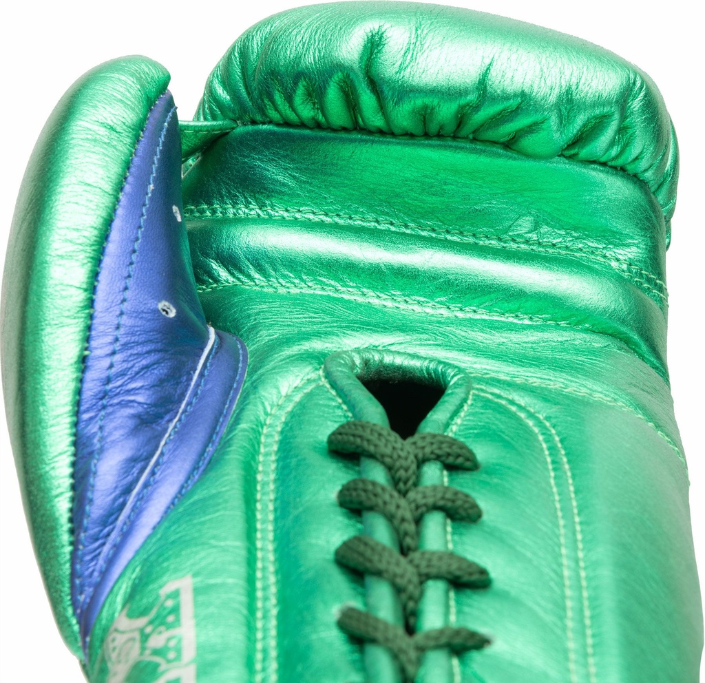 Top Ten Boxhandschuhe Pro MX Fight mit Schnürung, Grün