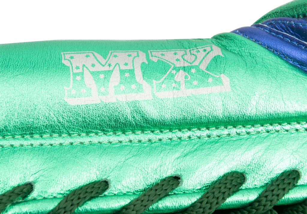 Top Ten Boxhandschuhe Pro MX Fight mit Schnürung, Grün