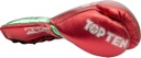 Top Ten Boxhandschuhe Pro MX Fight mit Schnürung, Rot