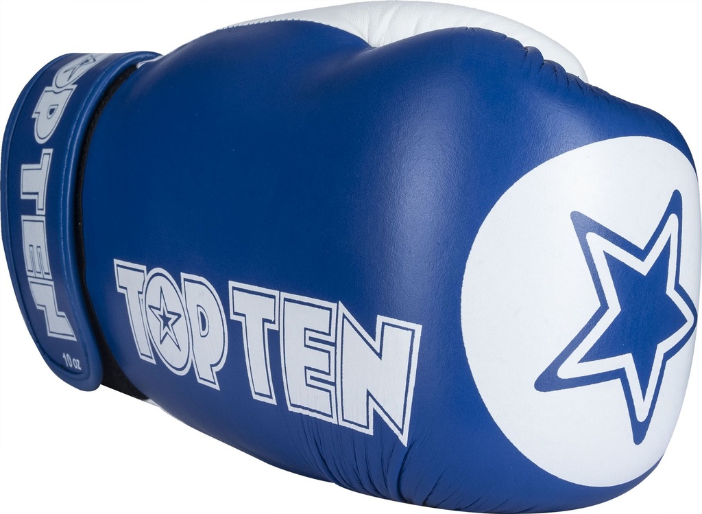 Top Ten Boxhandschuhe Star XLP, Blau-Weiss