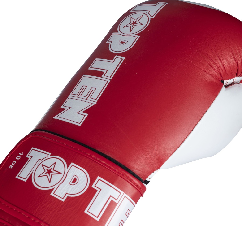 Top Ten Boxhandschuhe Star XLP, Rot-Weiss