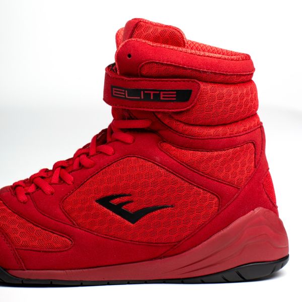 Everlast Boxschuhe Elite 2, Rot 5