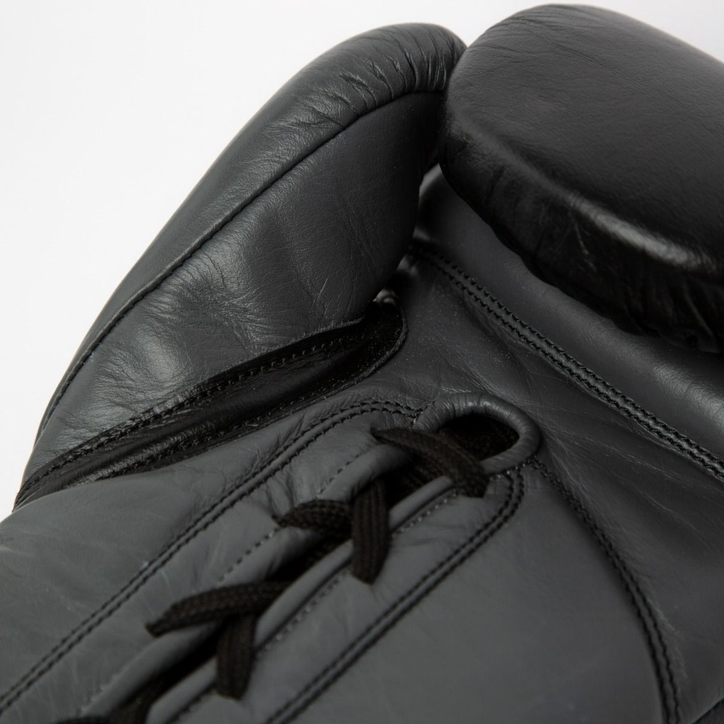 Everlast Boxhandschuhe Powerlock 2 Pro mit Schnürung, Schwarz-Grau