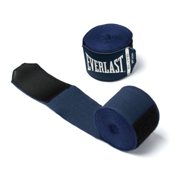 Everlast Boxbandagen Elite 4,5m Halbelastisch, Blau 5