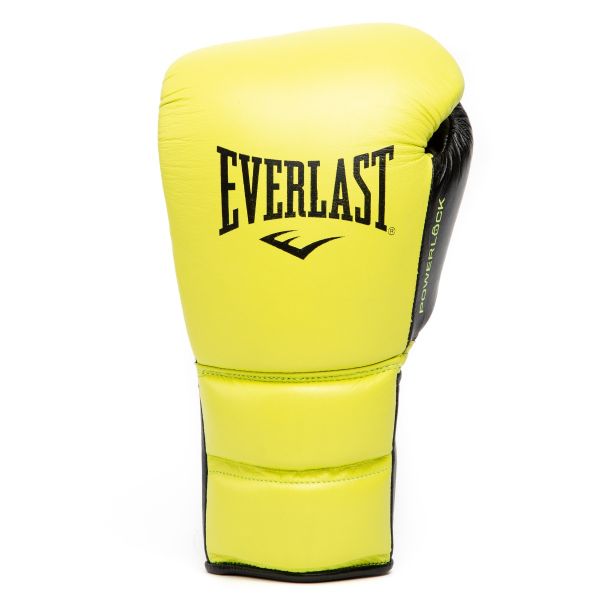 Everlast Boxhandschuhe Powerlock 2 Pro mit Schnürung, Gelb-Schwarz 2