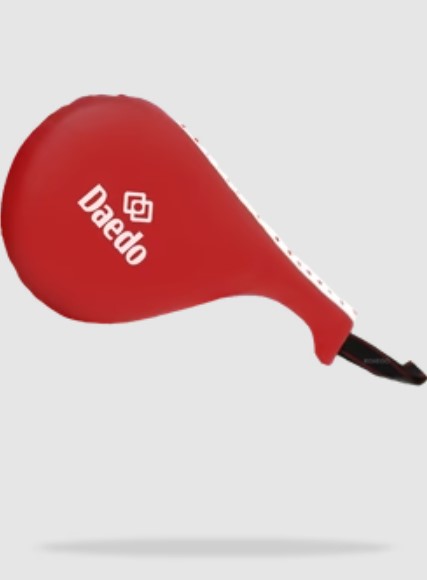 Daedo Hand Mitt Einfach, Schwarz-Rot