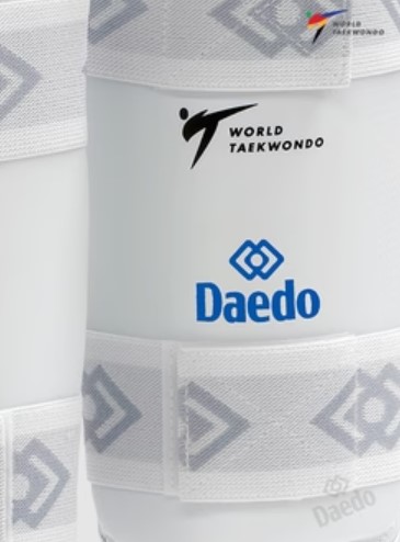 Daedo Unterarmschutz Taekwondo WT, Weiß