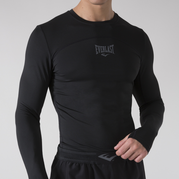Everlast Compression Shirt, Schwarz 3
