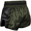 8Weapons Muay Thai Shorts Carbon Underworld Olive, Grün