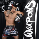 8Weapons Muay Thai Shorts Cut Like A Blade 2.0, Schwarz