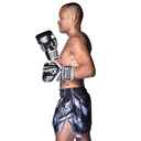 8Weapons Muay Thai Shorts Shift, Schwarz