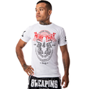8Weapons T-Shirt Sak Yant Tigers, Weiß
