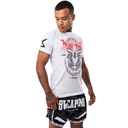 8Weapons T-Shirt Sak Yant Tigers, Weiß