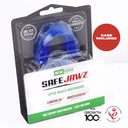 Safejawz Mundschutz für Zahnspangenträger Front Bracket, Blau