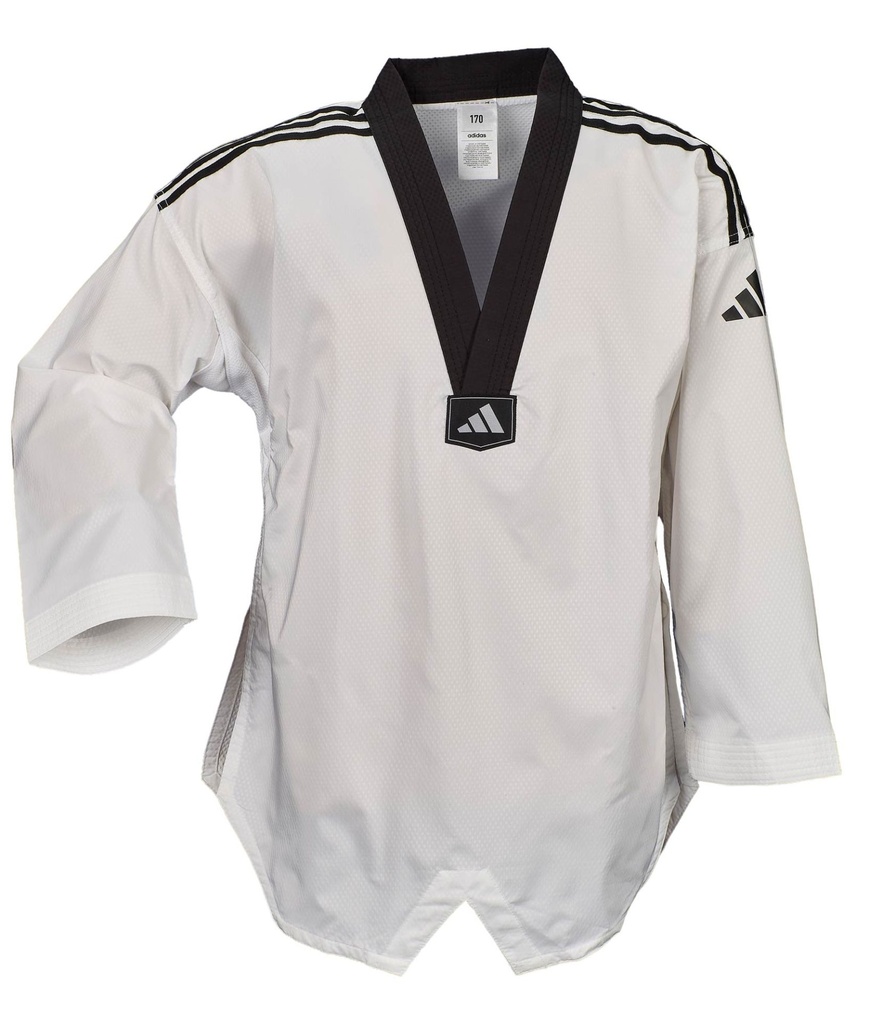adidas Taekwondo Anzug adiFighter Eco III Stripes WT, Weiß