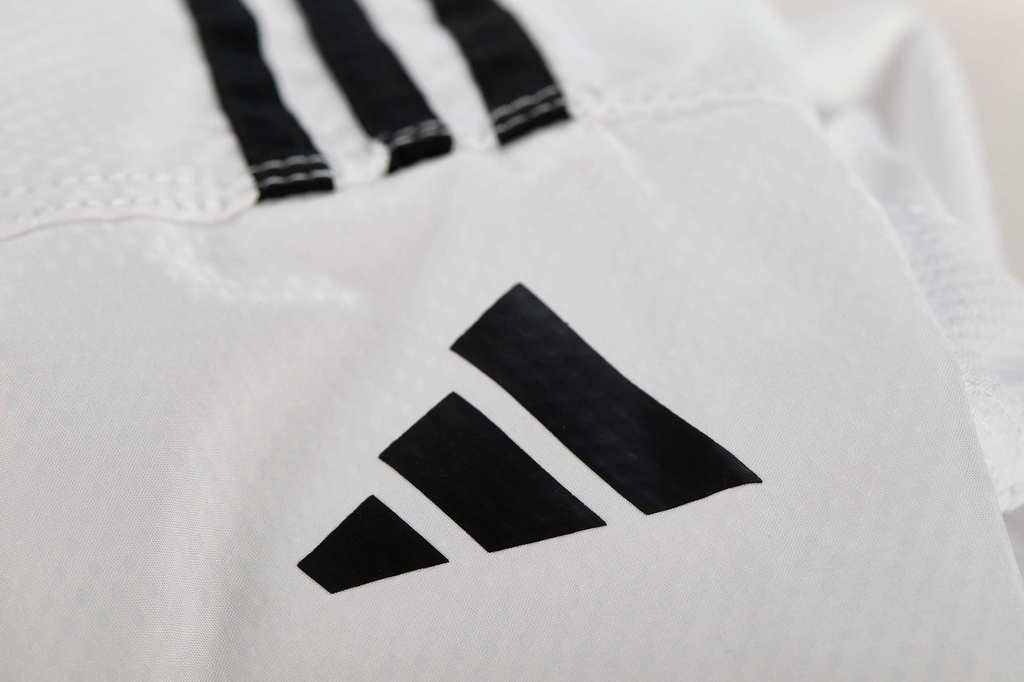 adidas Taekwondo Anzug adiFighter Eco III Stripes WT, Weiß