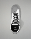 Rudis Ringerschuhe Courage Midnight White, Weiß-Grau