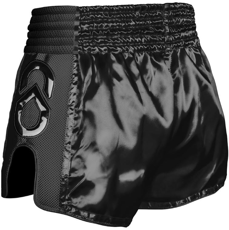 8Weapons Muay Thai Shorts Super Mesh Noir back