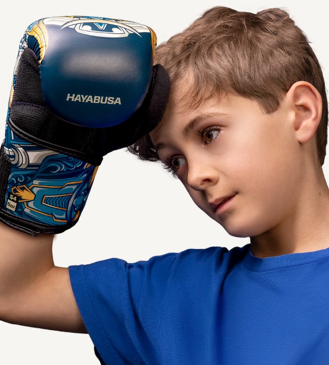 Hayabusa Boxhandschuhe S4 Junior Epic Robot