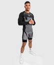 Venum Rash Guard Attack, Schwarz-Grau 2