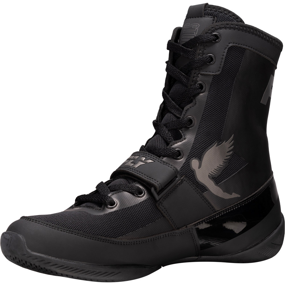 Fly Boxschuhe Storm, Schwarz 2