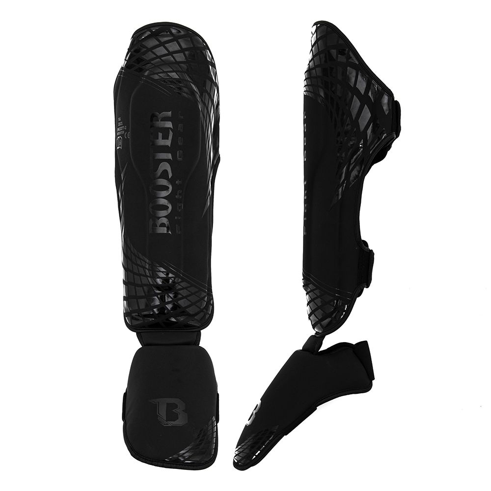 Booster Shin Guards Cube, Black