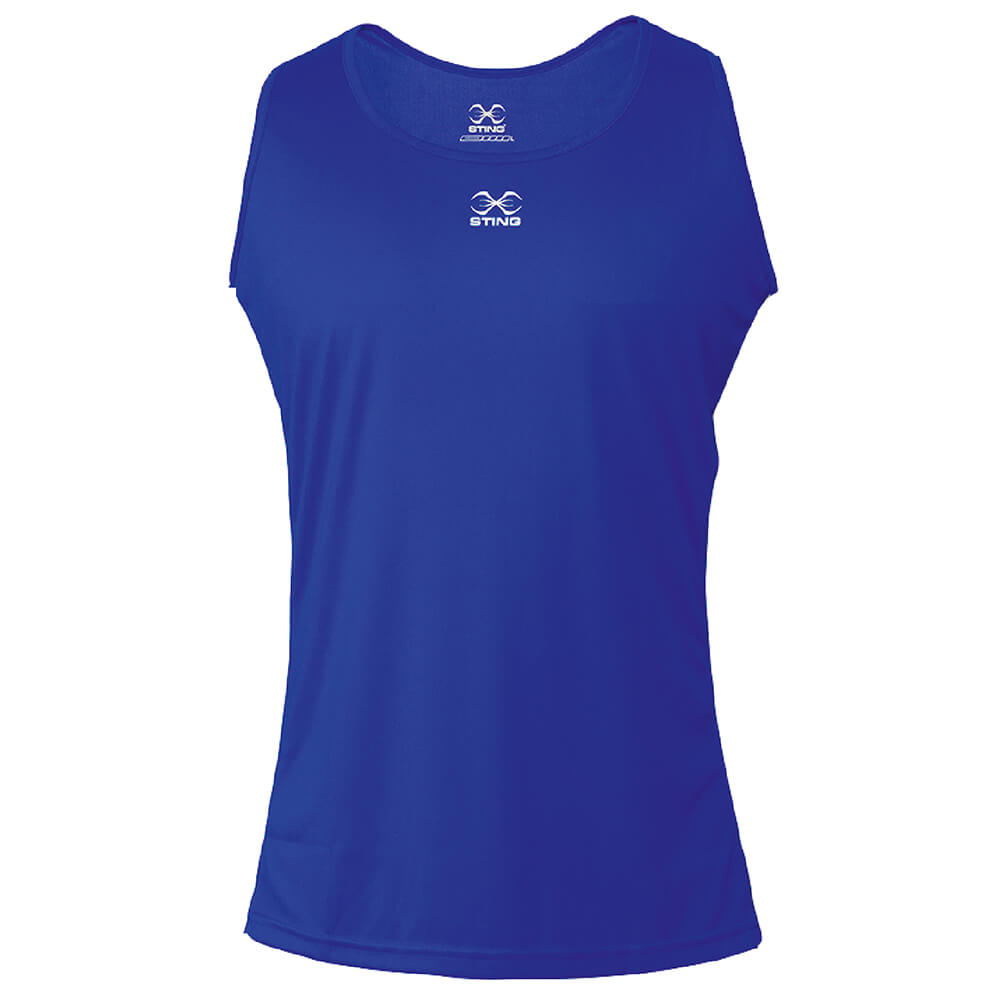 Sting Boxing Tank Top Mettle Competition, Blau