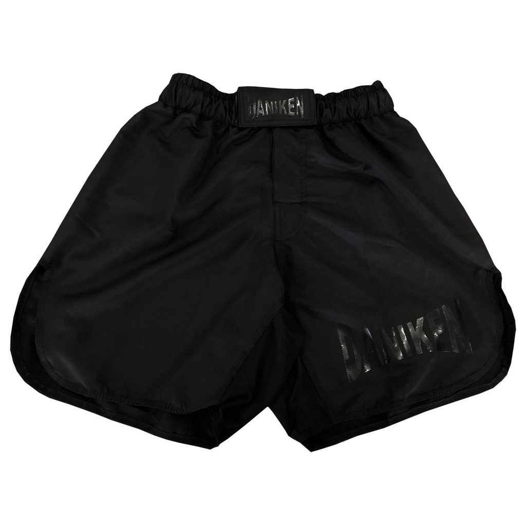 Daniken Fight Shorts Victory Black Logo, Schwarz