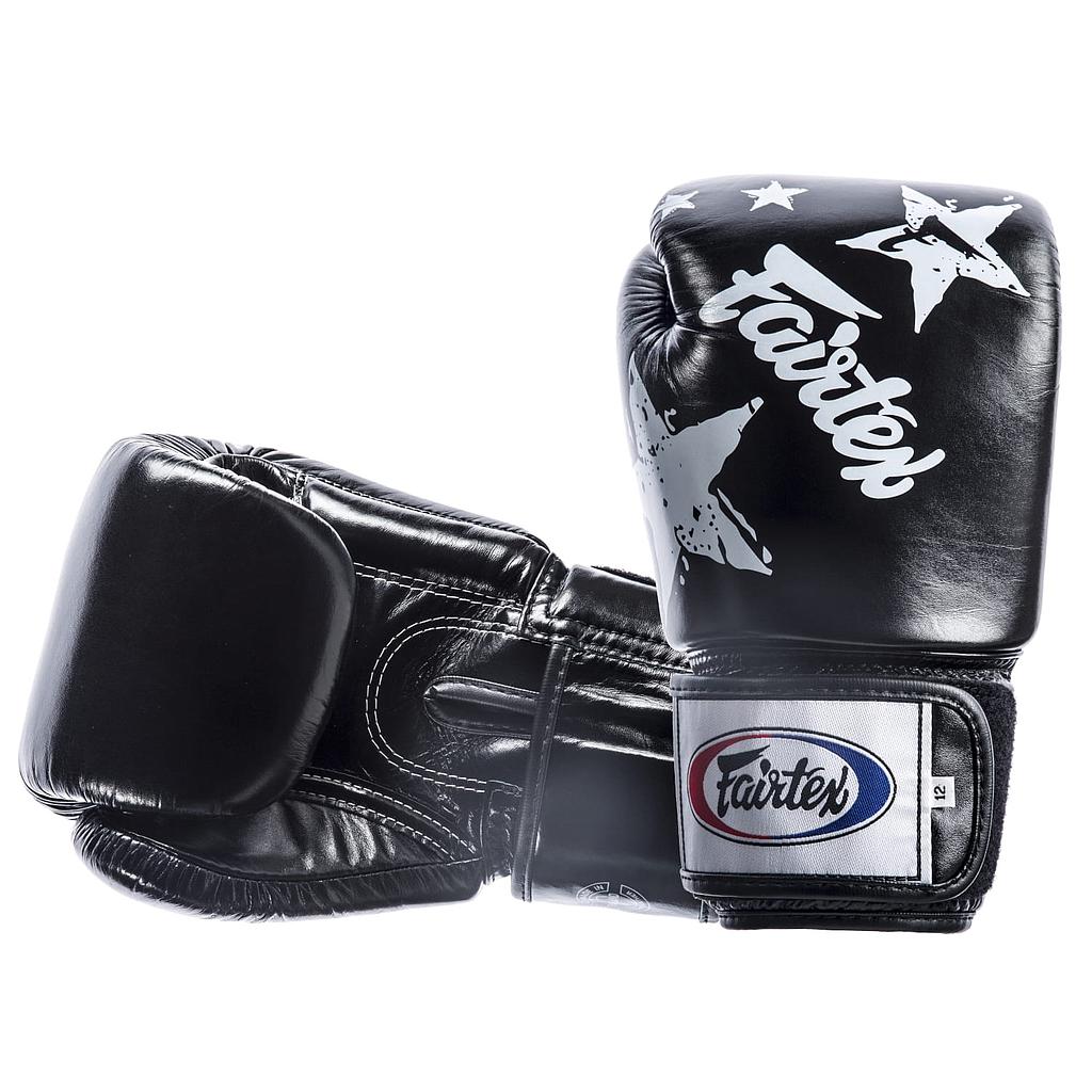 Fairtex Boxhandschuhe BGV1 Nation Print, Schwarz