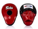 Fairtex Boxpratzen Ultimate Contoured FMV9, Schwarz-Rot