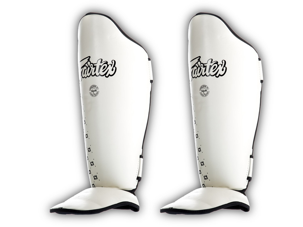 Fairtex Shin Guards SP5, White