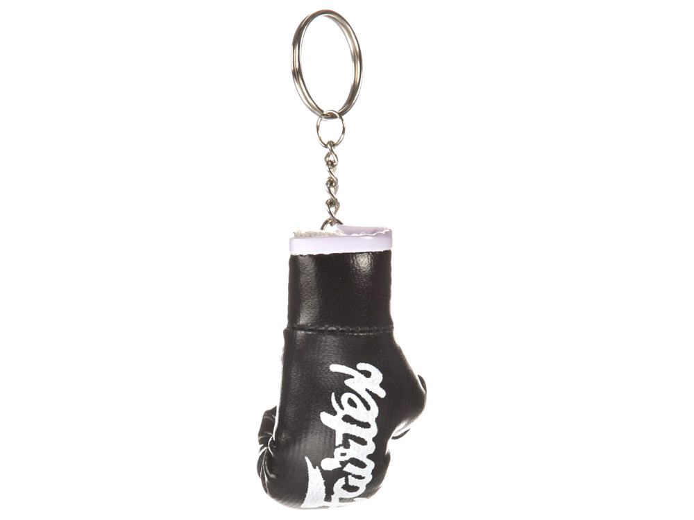 Fairtex Mini Boxing Glove Keyring, Black