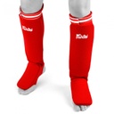 Fairtex Shin Guards Elastic SPE1, Red