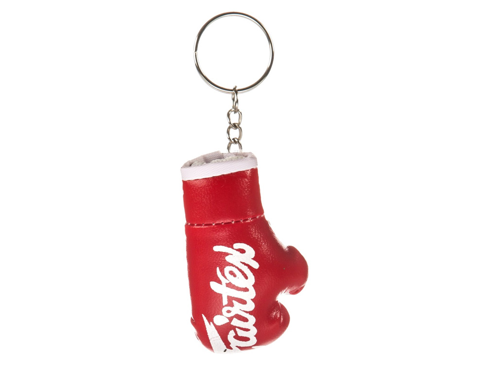 Fairtex Mini Boxing Glove Keyring, Red