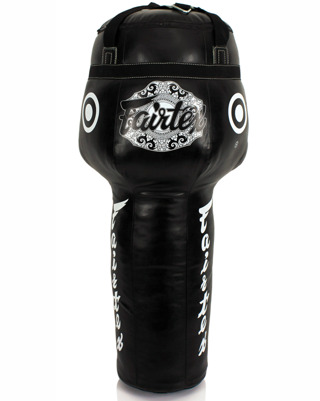 Fairtex Boxsack Super Angle HB13 137x50cm Ungefüllt, Schwarz