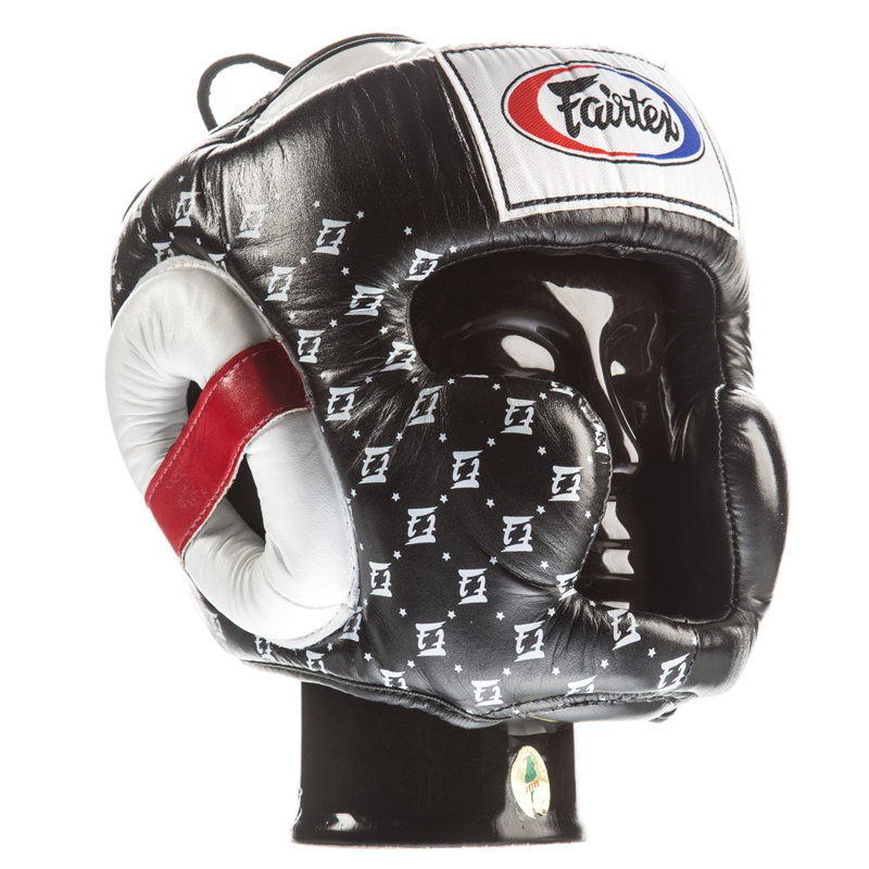 Fairtex Kopfschutz Super Sparring HG10, Schwarz