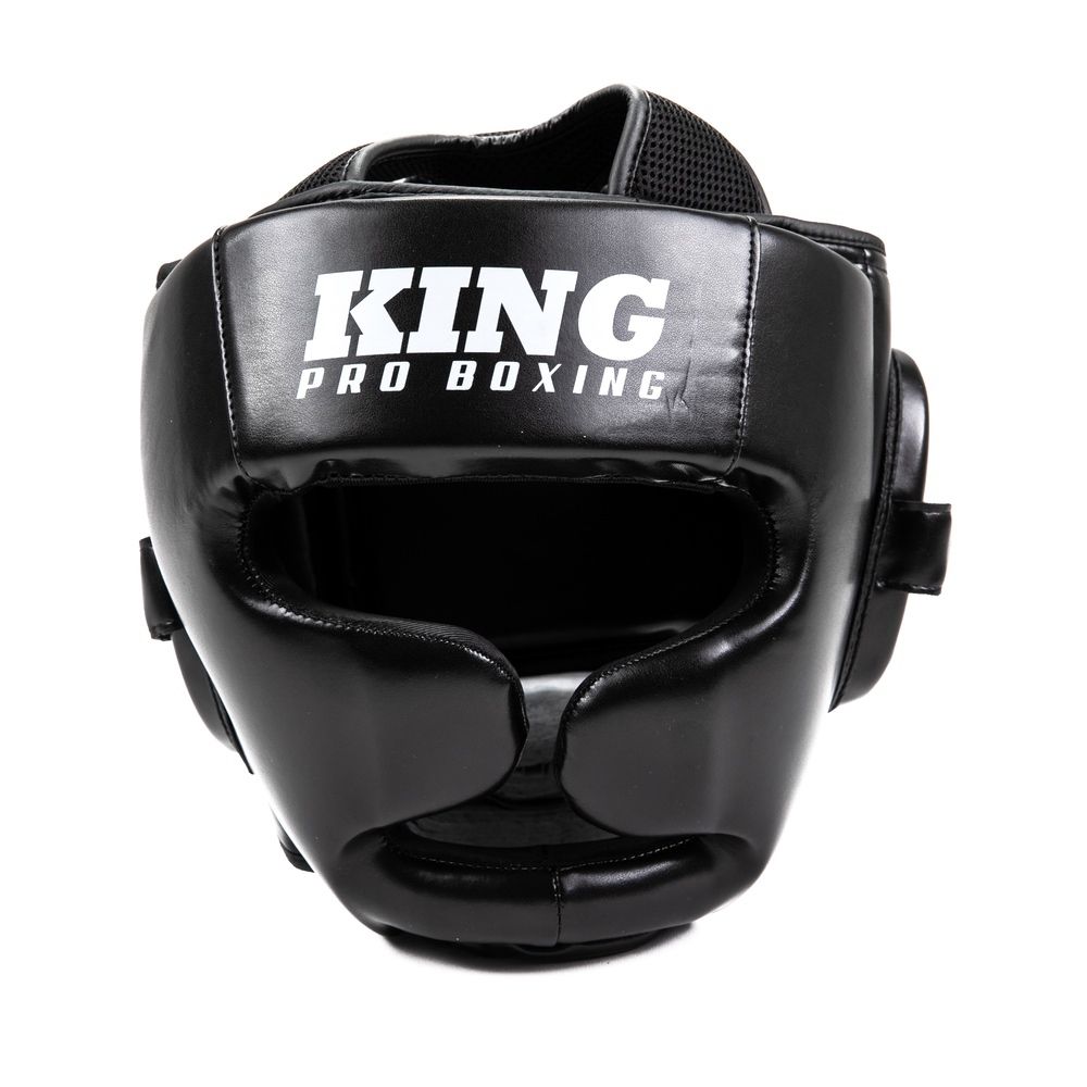 King Pro Boxing Head Guard Revo, Black