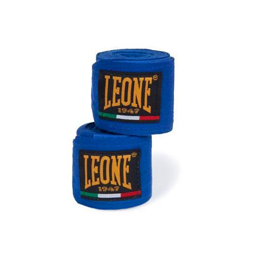 Leone Boxbandage 2,5m Halbelastisch, Blau