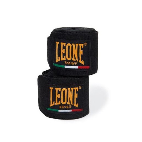 Leone Hand Wrap 2.5m Semi-Elastic, Black