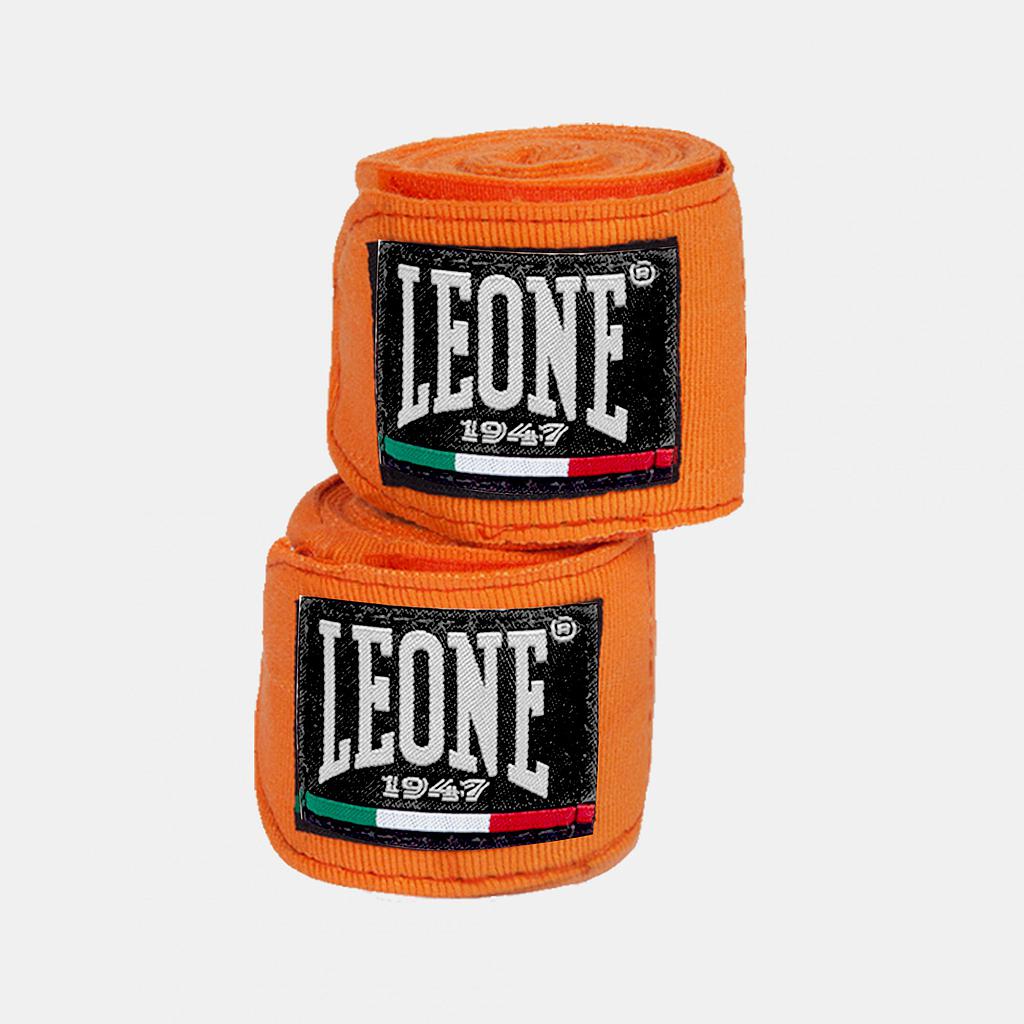 Leone Boxbandage 3,5m Halbelastisch, Orange