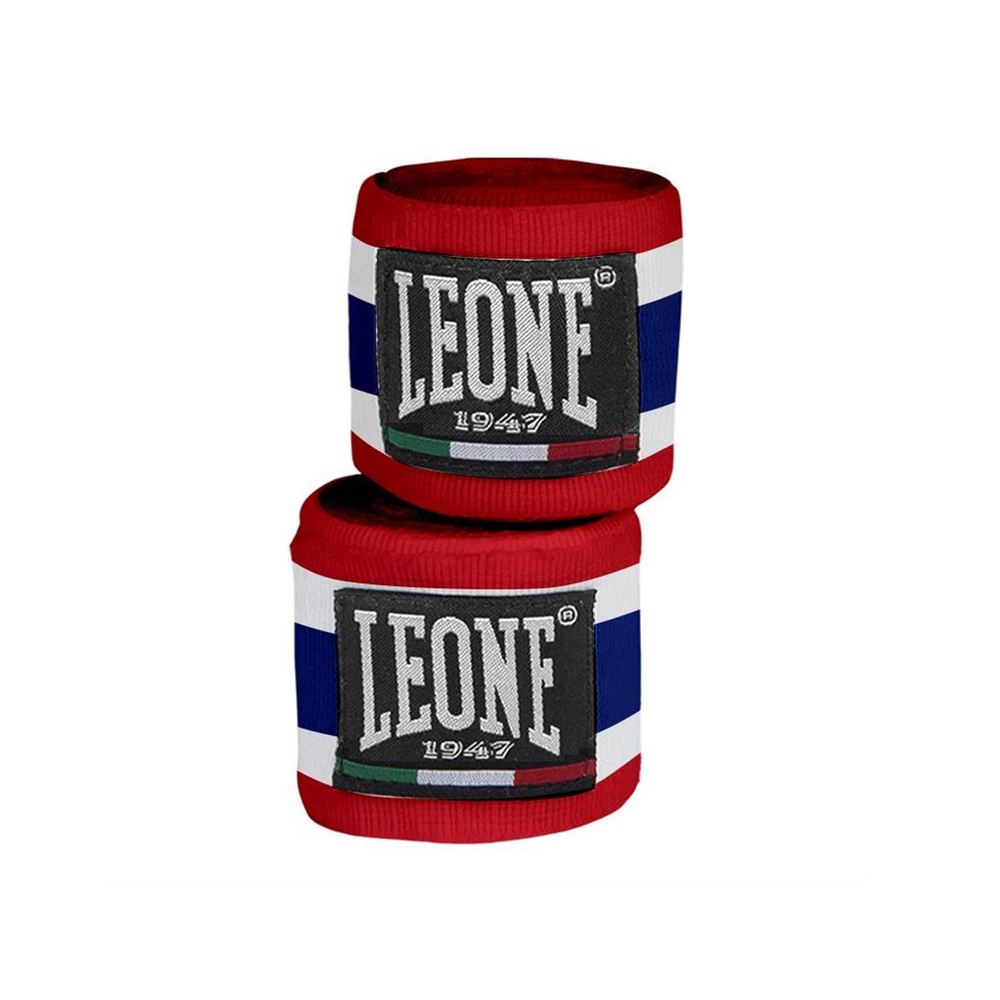 Leone Hand Wrap 3.5m Semi-Elastic, Red-White-Blue