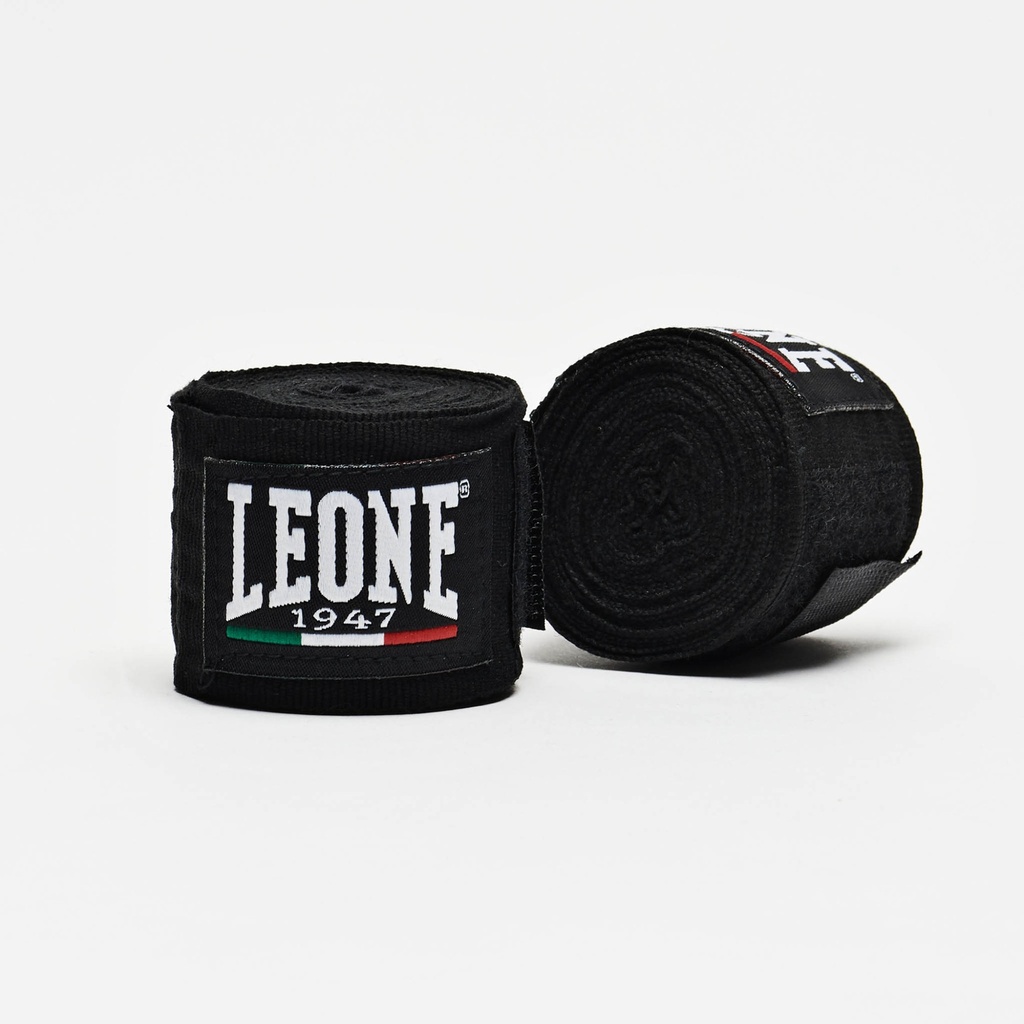 Leone Hand Wrap 3.5m Semi-Elastic, Black