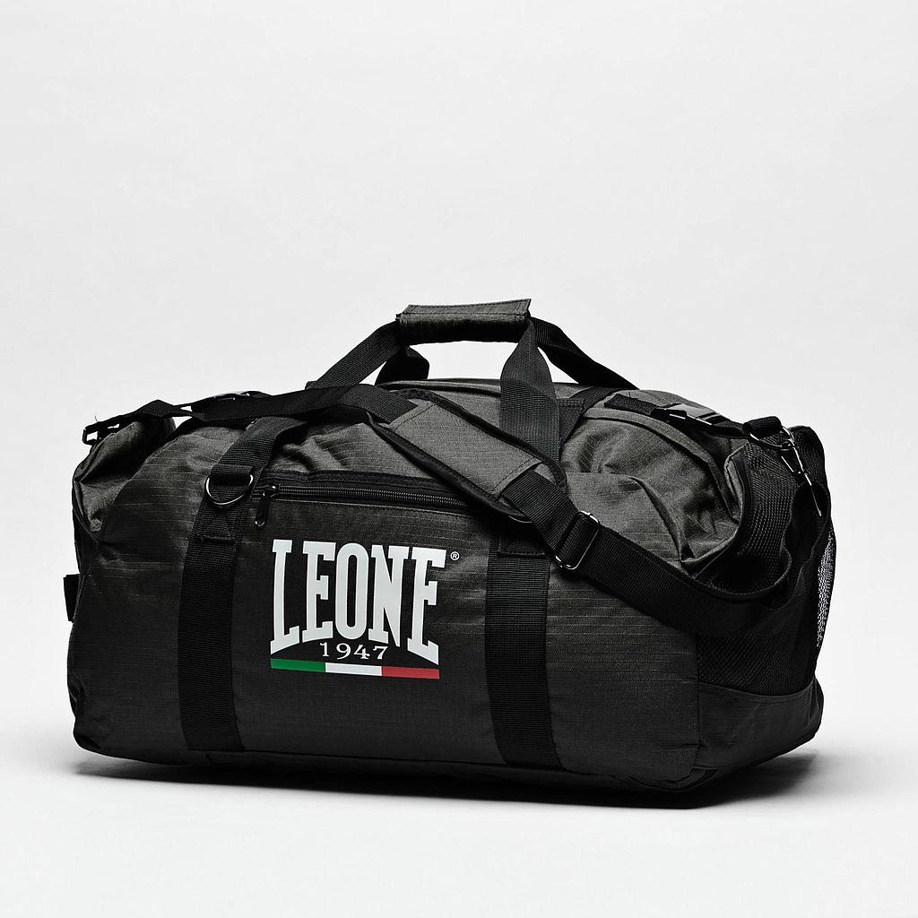 Leone Sporttasche/Rucksack AC908, Schwarz